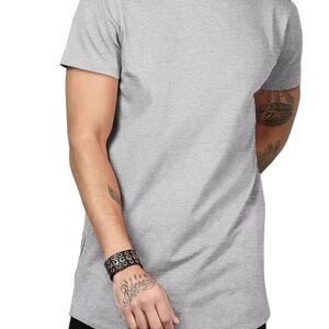 Men's Light Gray Short Sleeve Tee